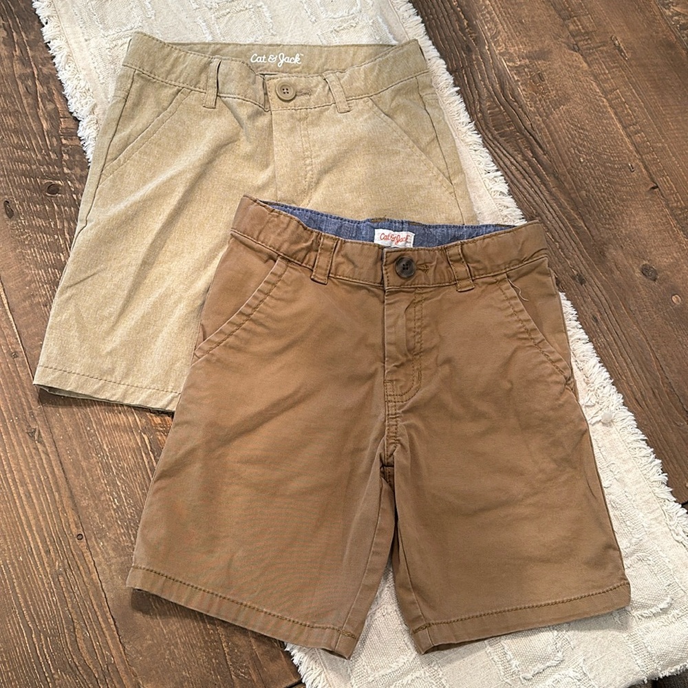 Boys size 6 Cat & Jack shorts bundle (2 pair)